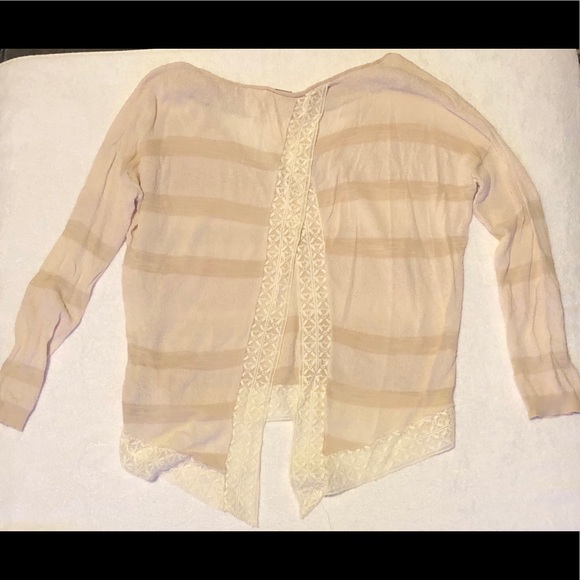 Free People Lace Back Flowy Knit - Picture 2 of 2